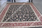 stock wool and silk tabriz persian rugs No.64 factory manufacturer